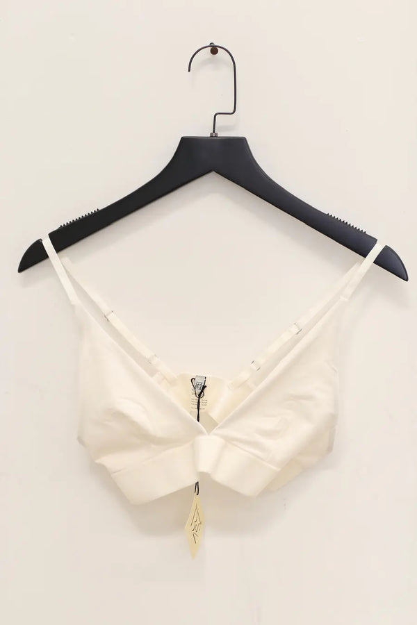 BASERANGE Bamboo fiber and cotton without steel ring wide edge bra series collection soft underwear France BAS-BRTR-BL-000-UNDYDB undyed BRTR1